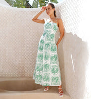 Robe d'été décontractée à fleurs, dos nu, plage, vacances hawaïennes, avec doublure Femme - RAPHYA
